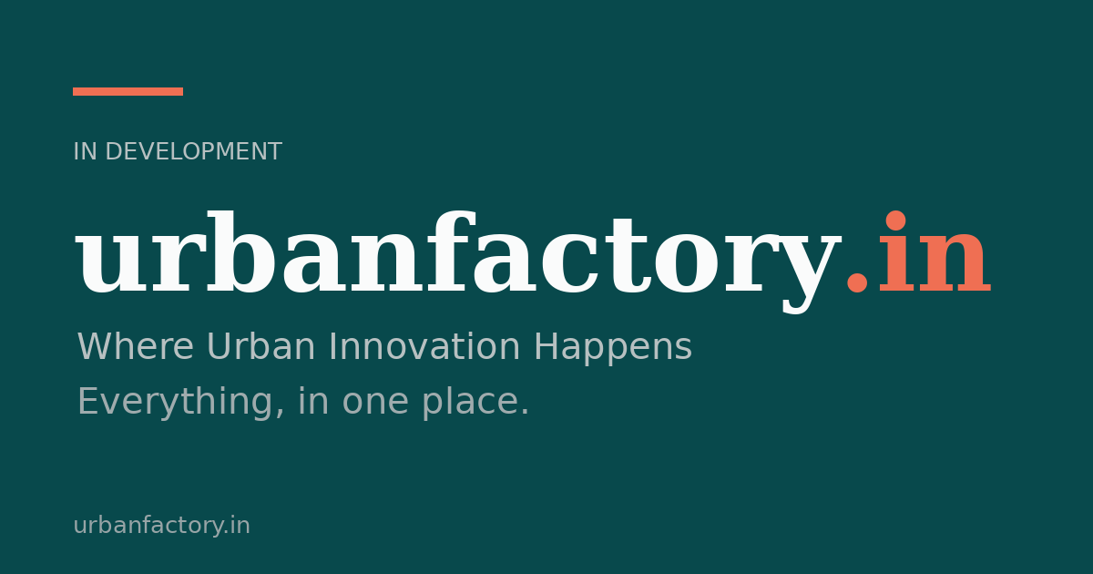 Link preview image for urbanfactory.in